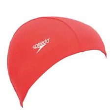 Шапка для плавання Speedo Polyester Cap червоний Уні OSFM арт 8-710080000-4 (8-710080000-4)