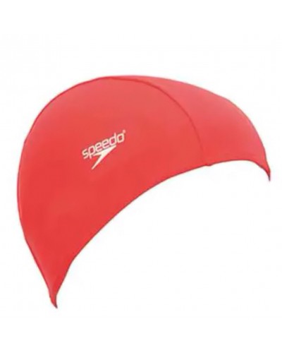 Шапка для плавання Speedo Polyester Cap червоний Уні OSFM арт 8-710080000-4 (8-710080000-4)