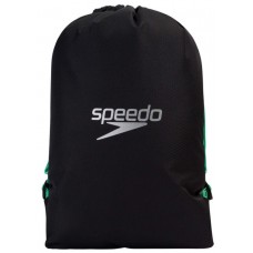 Сумка Speedo POOL BAG AU 15L чорний, зелений Уні 45 x 34 (8-09063D712)