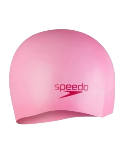 Шапка для плавання Speedo PLAIN MOUD SILC CAP JU рожевий Діт OSFM (8-7099015964)