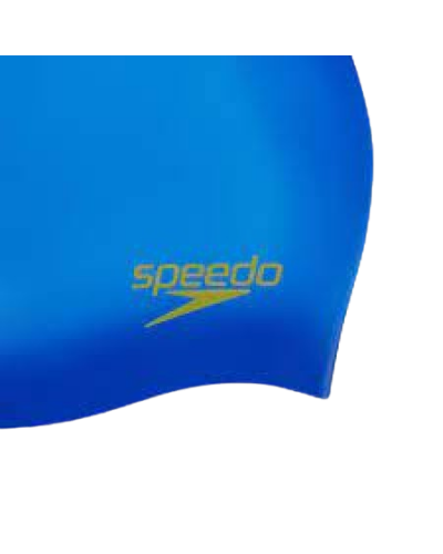 Шапка для плавання Speedo PLAIN MOUD SILC CAP JU синій Діт OSFM (8-7099015965)
