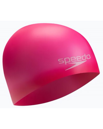 Шапка для плавання Speedo MOULDED SILC CAP JU рожевий Діт OSFM (8-70990F290)