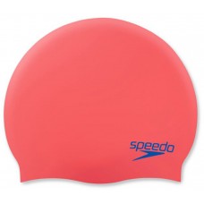 Шапка для плавання Speedo PLAIN MOUD SILC CAP JU червоний, синій Діт OSFM (8-70990H200)