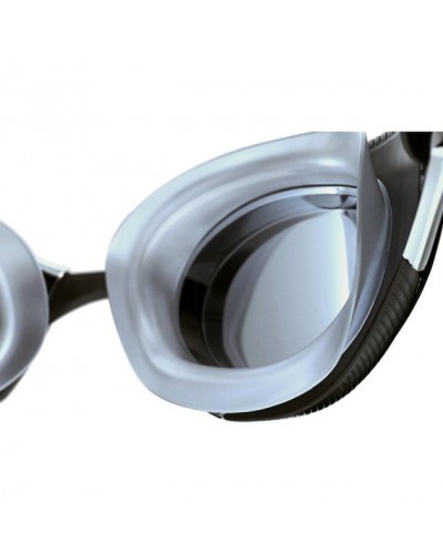 Окуляри для плавання Speedo FASTSKIN HYPER ELITE чорний, срібло Уні OSFM (8-12818F976)