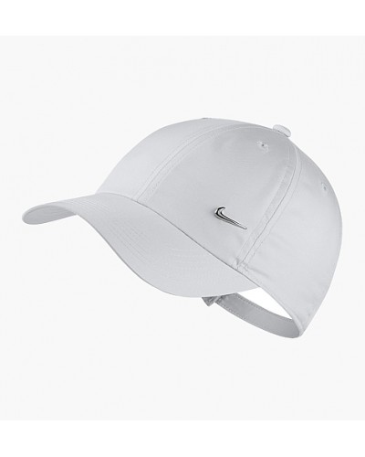 Кепка Nike Y NK H86 CAP METAL SWOOSH білий Діт MISC (AV8055-100)