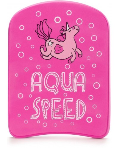 Дошка для плавання Aqua Speed ​​KIDDIE KICKBOARD Unicorn 6896 рожевий дит 31x23x2,4cм (186-unicorn)