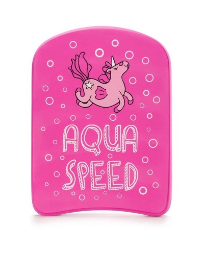 Дошка для плавання Aqua Speed ​​KIDDIE KICKBOARD Unicorn 6896 рожевий дит 31x23x2,4cм (186-unicorn)