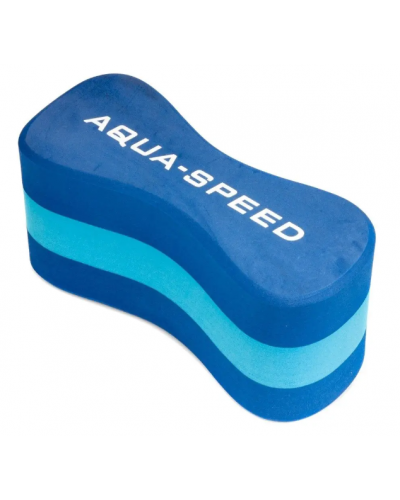 Колобашка для плавання Aqua Speed ​​JUNIOR 3 LAYESR PULLBUOY 6778 синій, блакитний Уні 20x8x10cм (149-01)