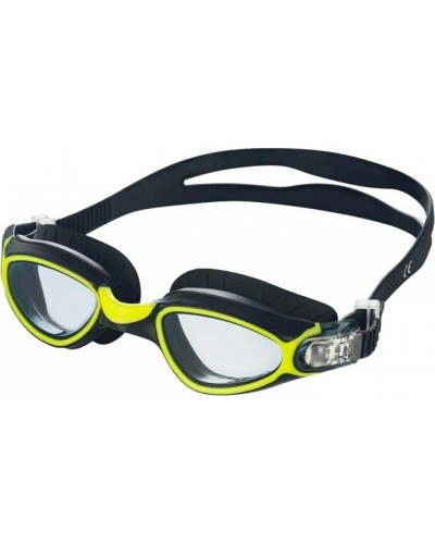 Окуляри для плавання Aqua Speed CALYPSO 6369 чорний, жовтий Уні OSFM (083-38)