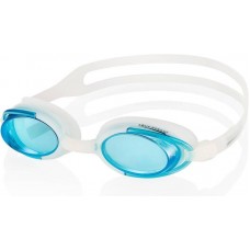 Окуляри для плавання Aqua Speed ​​MALIBU 008-29 білий, блакитний OSFM (008-29)