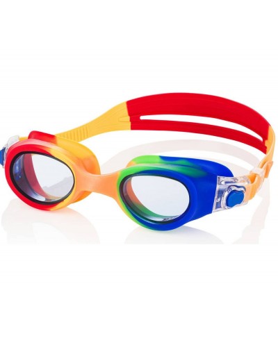 Дитячі окуляри для плавання Aqua Speed ​​PEGAZ 7828 жовтий, червоний, синій OSFM (209-30)