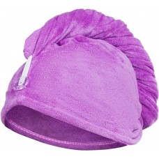 Жіночий рушник для волосся Aqua Speed HEAD TOWEL 7340 фіолетовий 25х65см (146-09)