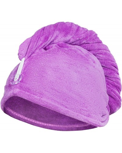Жіночий рушник для волосся Aqua Speed HEAD TOWEL 7340 фіолетовий 25х65см (146-09)