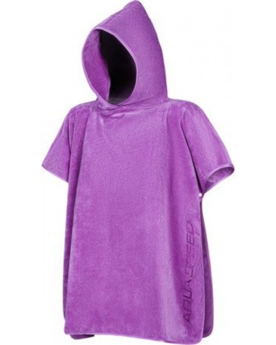 Дитячий рушник пончо Aqua Speed KID'S PONCHO 7336 фіолетовий 70x120см (145-09)