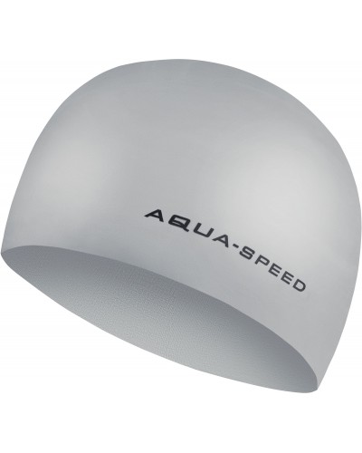 Шапка для плавання Aqua Speed ​​3D CAP 5755 сріблястий OSFM (092-26)