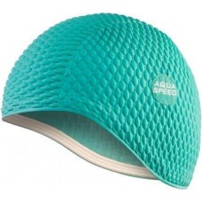 Жіноча шапка для плавання Aqua Speed ​​BOMBASTIC 104-4 зелений OSFM (104-04)