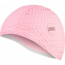 Жіноча шапка для плавання Aqua Speed ​​BOMBASTIC TIC-TAC 5716 пастельно-рожевий OSFM (117-03)