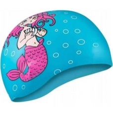 Дитяча шапка для плавання Aqua Speed ​​KIDDIE Mermaid 1784 блакитний OSFM (142ermaid)
