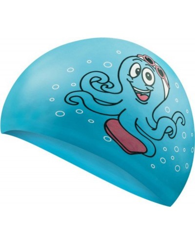 Дитяча шапка для плавання Aqua Speed ​​KIDDIE Octopus 7216 блакитний OSFM (142-Octopus)