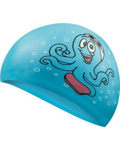 Дитяча шапка для плавання Aqua Speed ​​KIDDIE Octopus 7216 блакитний OSFM (142-Octopus)