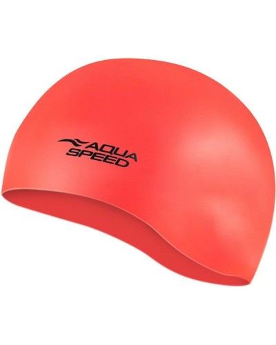 Шапка для плавання Aqua Speed ​​MONO 6206 яскраво-червоний OSFM (111-32)