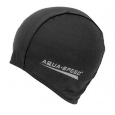 Шапка для плавання Aqua Speed POLYESTER CAP 5762 чорний OSFM (091-07)