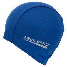 Шапка для плавання Aqua Speed POLYESTER CAP 6454 синій OSFM (091-02)