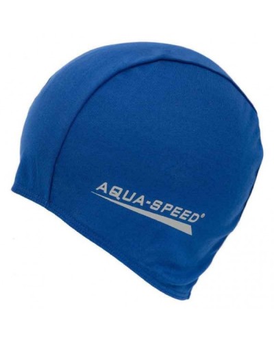 Шапка для плавання Aqua Speed POLYESTER CAP 6454 синій OSFM (091-02)