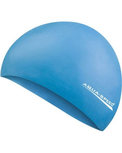 Шапка для плавання Aqua Speed SOFT LATEX 5724 блакитний OSFM (122-01)