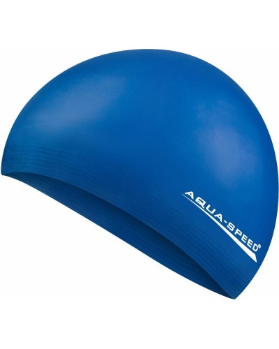 Шапка для плавання Aqua Speed SOFT LATEX 5725 темно-синій OSFM (122-02)