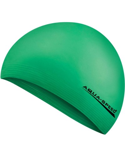 Шапка для плавання Aqua Speed SOFT LATEX 5730 зелений OSFM (122-11)