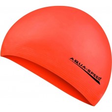 Шапка для плавання Aqua Speed SOFT LATEX 5733 неоновий помаранчевий OSFM (122-75)