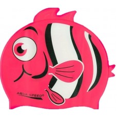 Дитяча шапка для плавання Aqua Speed ​​ZOO NEMO 5756 коралова рибка OSFM (115-03-nemo)