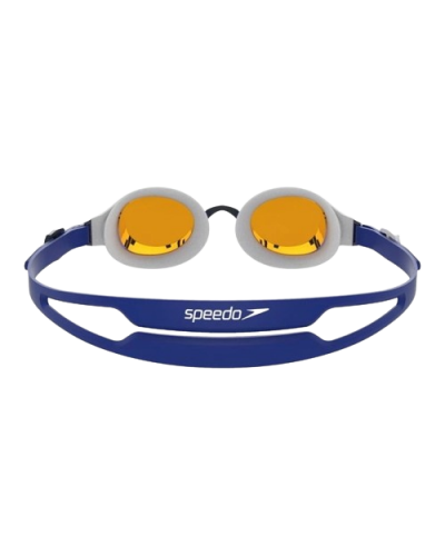 Окуляри для плавання Speedo HYDROPURE MIRROR GOG AU Уні синій, золотий (8-126688136)