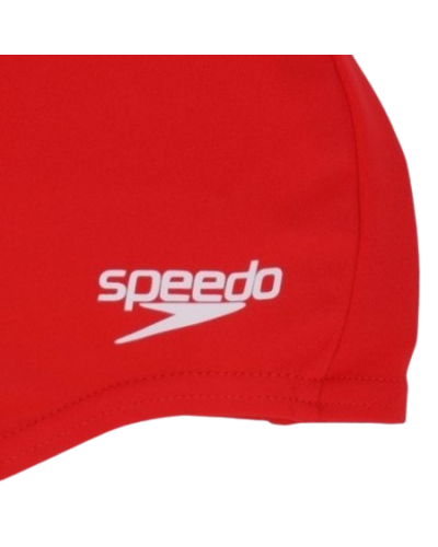 Шапка для плавання Speedo CAN AQUA V CAP AU червоний, білий Уні OSFM (8-08775F744)