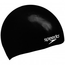 Шапка для плавання Speedo MOULDED SILC CAP JU чорний дит OSFM (8-709900001)