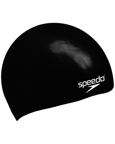 Шапка для плавання Speedo MOULDED SILC CAP JU чорний дит OSFM (8-709900001)