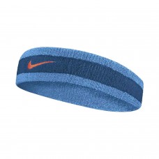 Пов'язка на голову Nike SWOOSH HEADBAND темно-синій синій Уні OSFM (N.000.1544.446.OS)