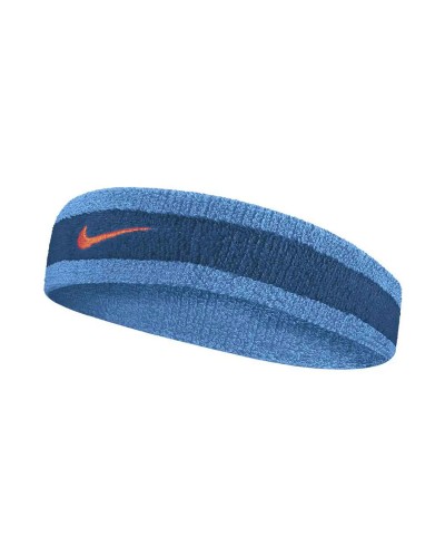 Пов'язка на голову Nike SWOOSH HEADBAND темно-синій синій Уні OSFM (N.000.1544.446.OS)