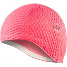 Дитяча шапочка для плавання Aqua Speed BOMBASTIC JUNIOR 9880 рожевий OSFM (290-03)