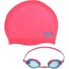 Набір для плавання Speedo JET V2 SWIM SET JU рожевий Діт OSFM арт 8-09302B996-2 (8-09302B996-2)
