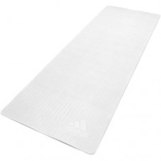 Килимок для йоги Adidas Premium Yoga Mat білий Уні 176 х 61 х 0,5 см (ADYG-10300WH)
