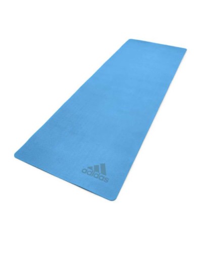 Килимок для йоги Adidas Premium Yoga Mat блакитний Уні 176 х 61 х 0,5 см (ADYG-10300GB)