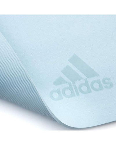 Килимок для йоги Adidas Premium Yoga Mat світло-блакитний Уні 176 х 61 х 0,5 см (ADYG-10300BL)