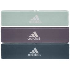 Набір еспандерів Adidas Resistance Band Set (L, M, H) зелений, фіолетовий, темно-синій Уні 70х7,6х0, (ADTB-10711)