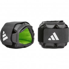 Обважнювачі для щиколотки/зап'ястя Adidas Performance Ankle чорний, зелений Уні 0.5 кг (ADWT-12630)