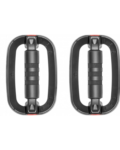 Упори для віджимання Adidas Performance Push Up Bars чорний, червоний Уні 20,7 x 13 x 11,7 см (ADAC-12232)