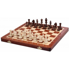 Шахи MADON Турнірні інтарсія №3 коричневий, бежевий Уні 35х35см арт 93 (MD93)