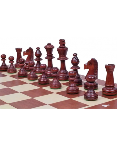 Шахи MADON Турнірні інтарсія №5 коричневий, бежевий Уні 49х49см арт MD95 (MD95)