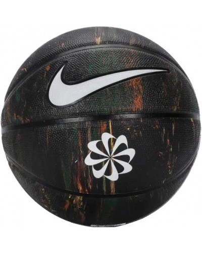М'яч баскетбольний Nike EVERYDAY PLAYGROUND 8P NEXT NATURE DEFLATED MULTI/BLACK/BLACK/WHITE size 7 (N.100.7037.973.07)